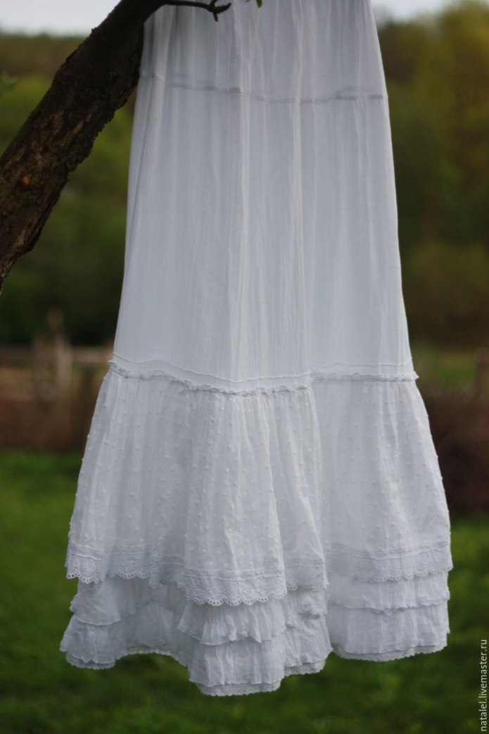 Платье из марлевки