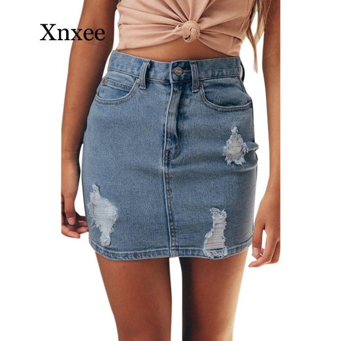 Джинсовая юбка Оджи