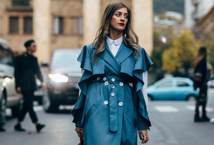 Тренч стрит стайл 2022