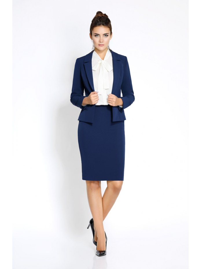 Костюм тройка женский с юбкой