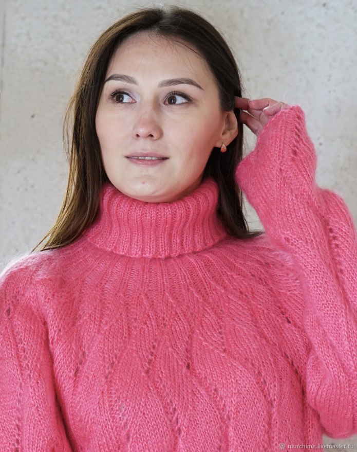 Джемпер от Дропс медная роза