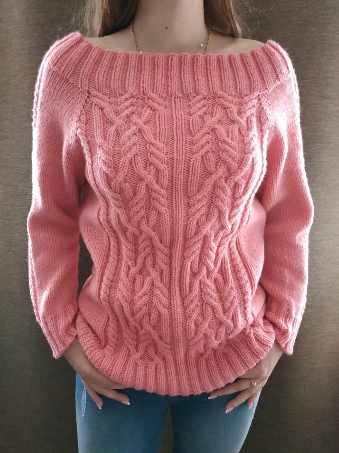 Мохеровый пуловер Кутюр