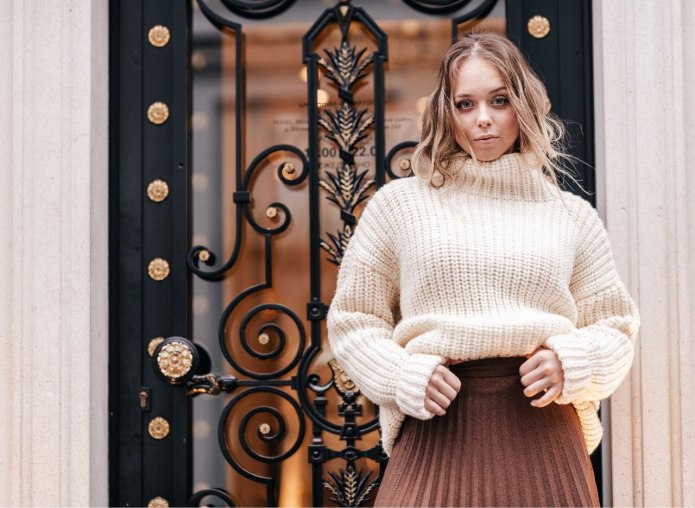 JIJIL джемпер бордо