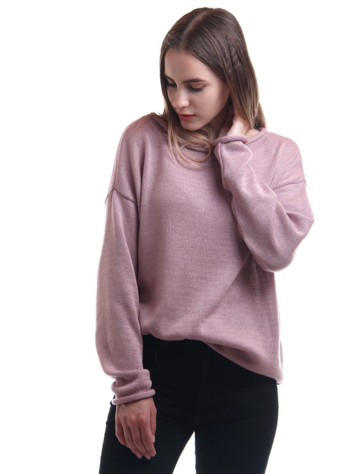 Оранжевый пуловер Верена