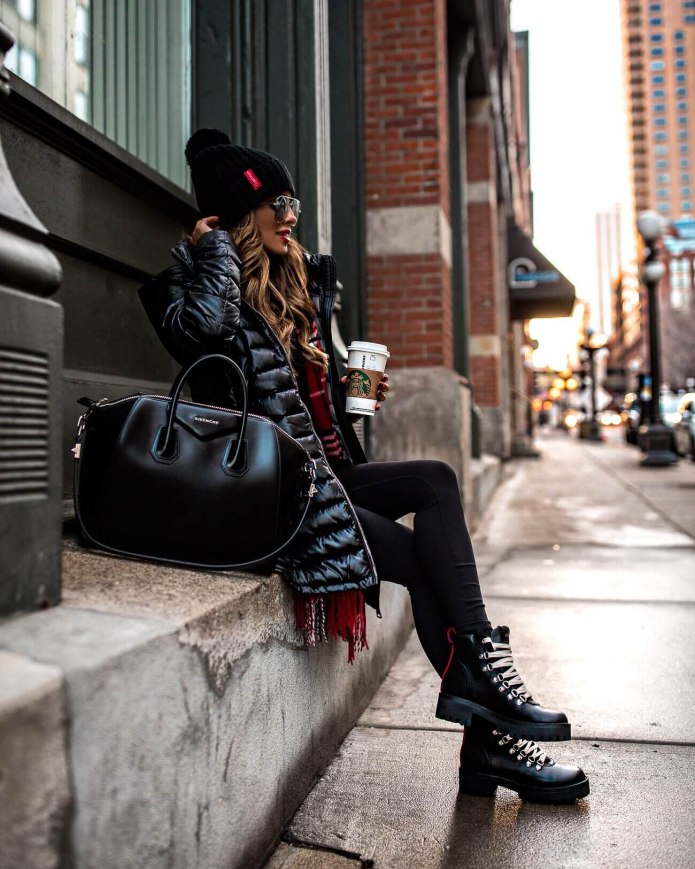 Стильные образы с ботинками