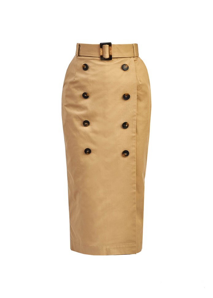 Юбки на пуговицах спереди 2022