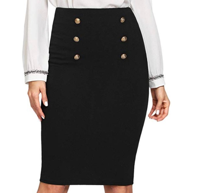 Юбка на пуговицах