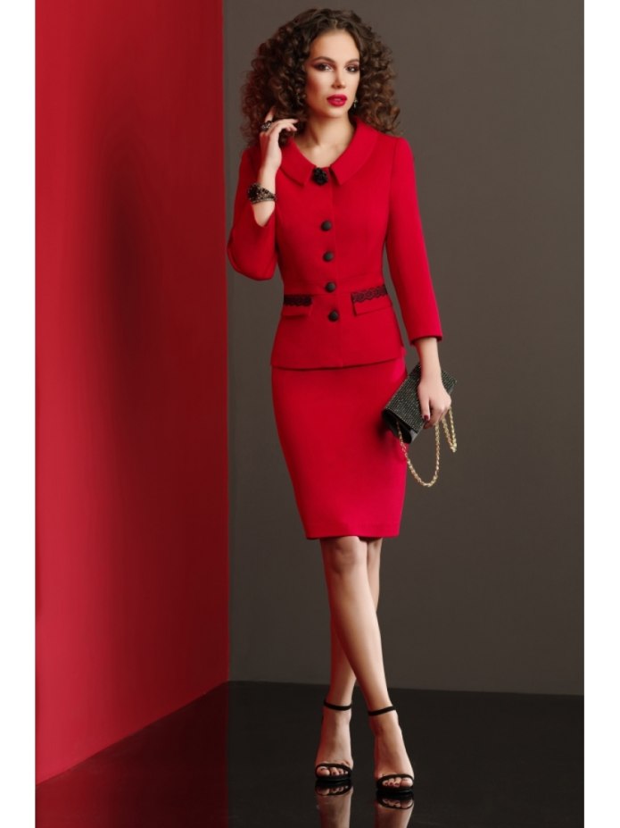 Летний деловой костюм женский