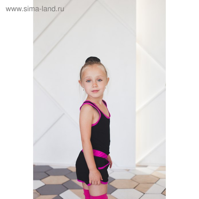 Майка-борцовка цв.чёрный