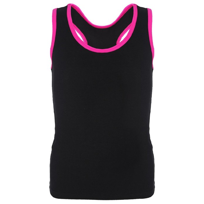 Fd402-107 майка-борцовка, чёрный