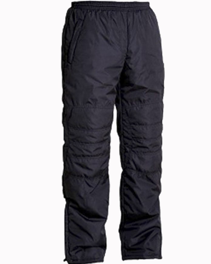 Штаны чёрные Лухта на синтепоне