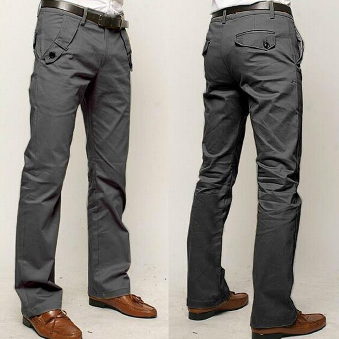 Брюки слим фит