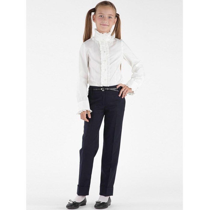 Deloras детская брюки школьные