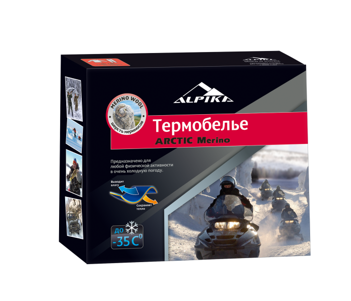 Термобелье Arctic Merino ALPIKA 35с