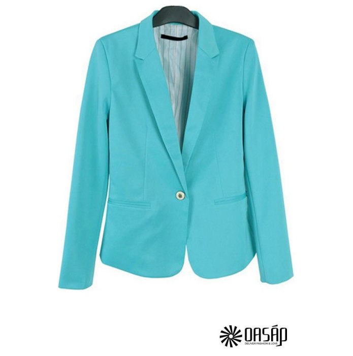 Бирюзовый пиджак