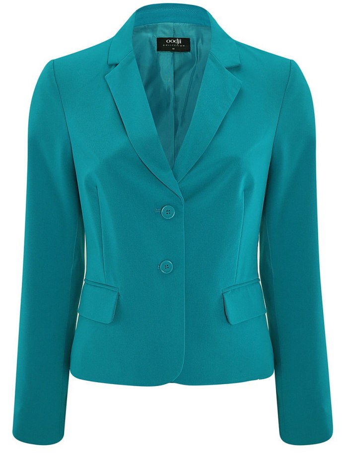 Пиджак цвета морской женский