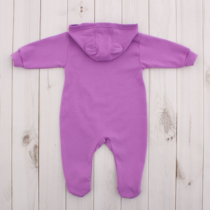 Фиолетовый комбинезон женский