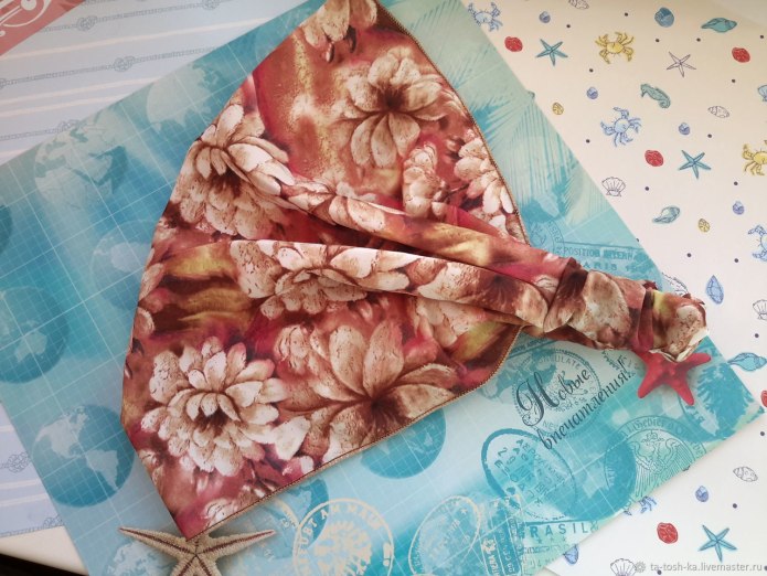 Косынка-повязка на резинке