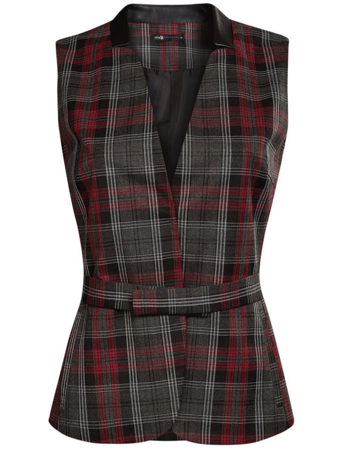 Клетчатый жилет