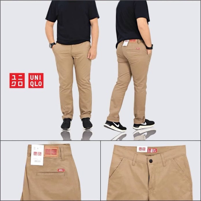 Uniqlo мужские брюки pile lined