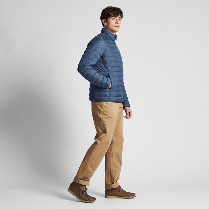 Мужская куртка Uniqlo коричневый