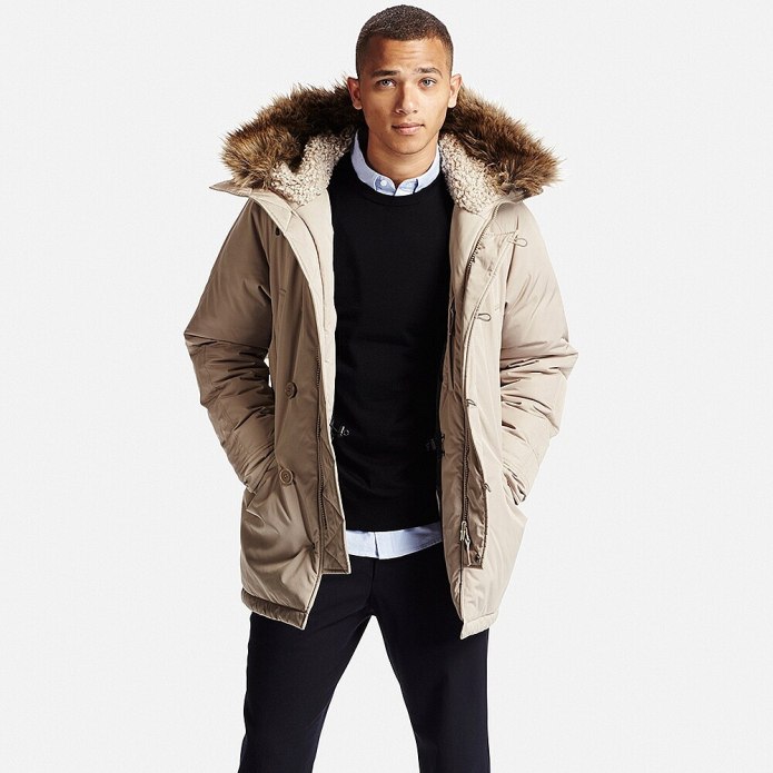 Парка юникло мужская