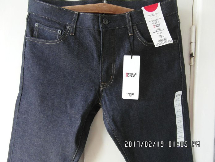 Uniqlo размер джинсы мужские