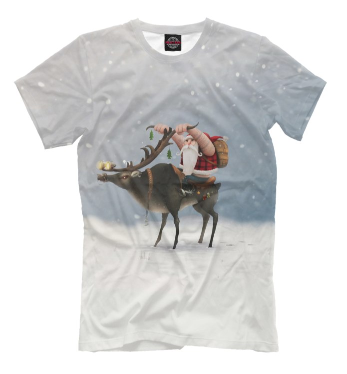 Рисунок на футболке дедушке