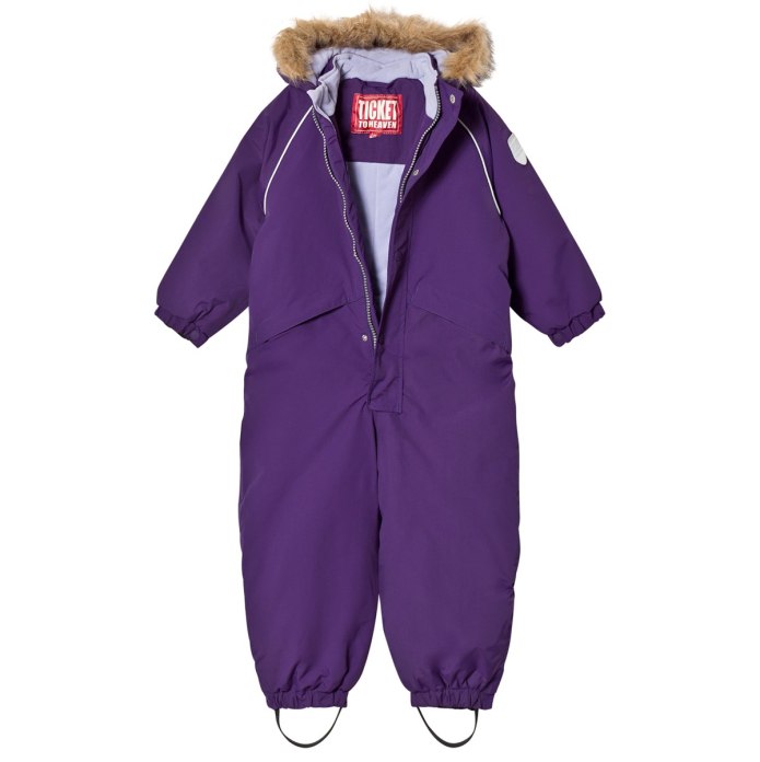 Полукомбинезон ticket to Heaven фиолетовый