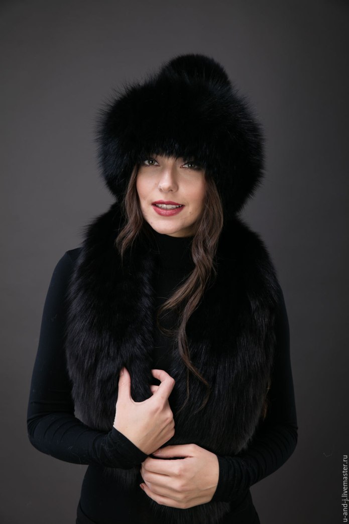 Модные норковые шапки