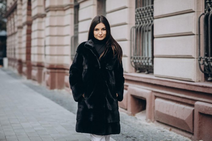 Шапки к норковым шубам