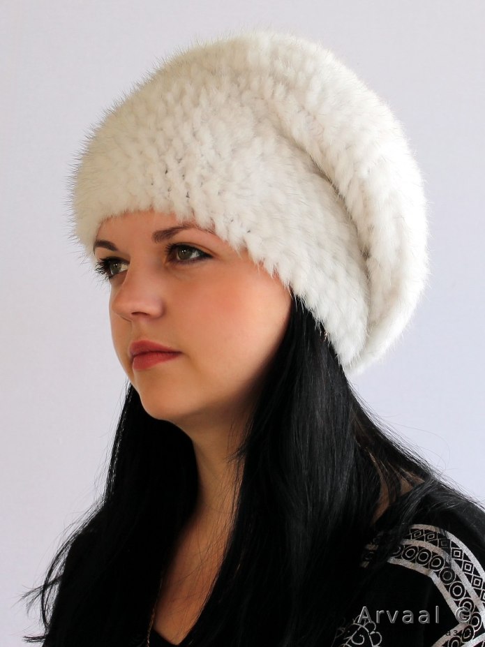 Шапки к норковым шубам
