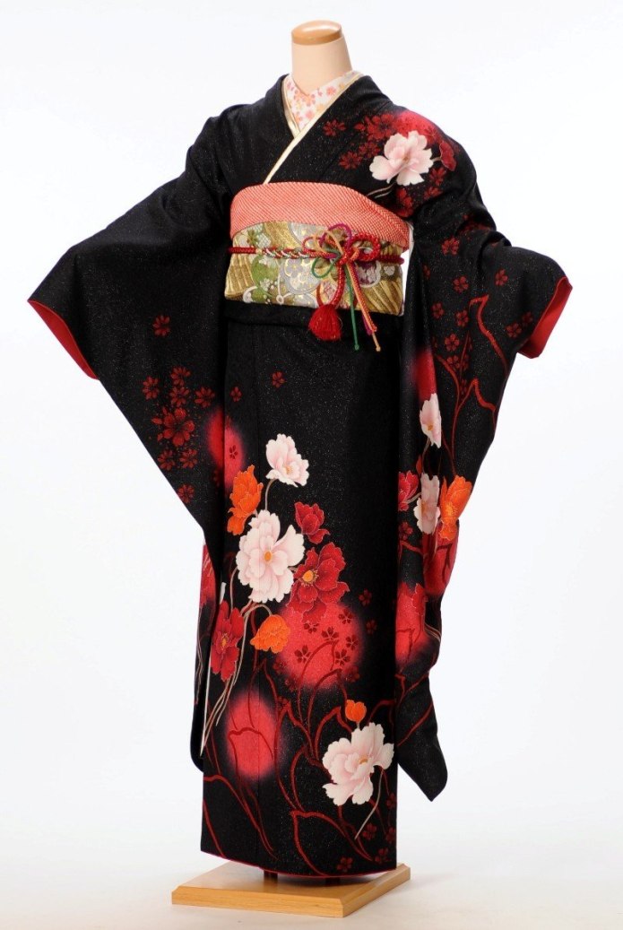 Фурисодэ кимоно женское