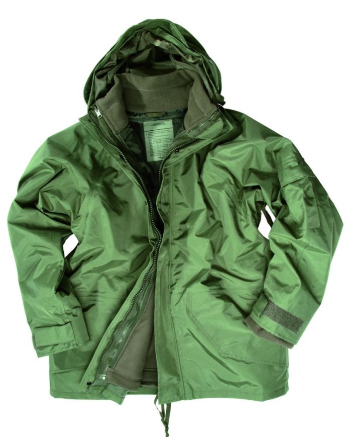Куртка "ECWCS Parka" ( нейлон-флис) Olive/mil-Tec