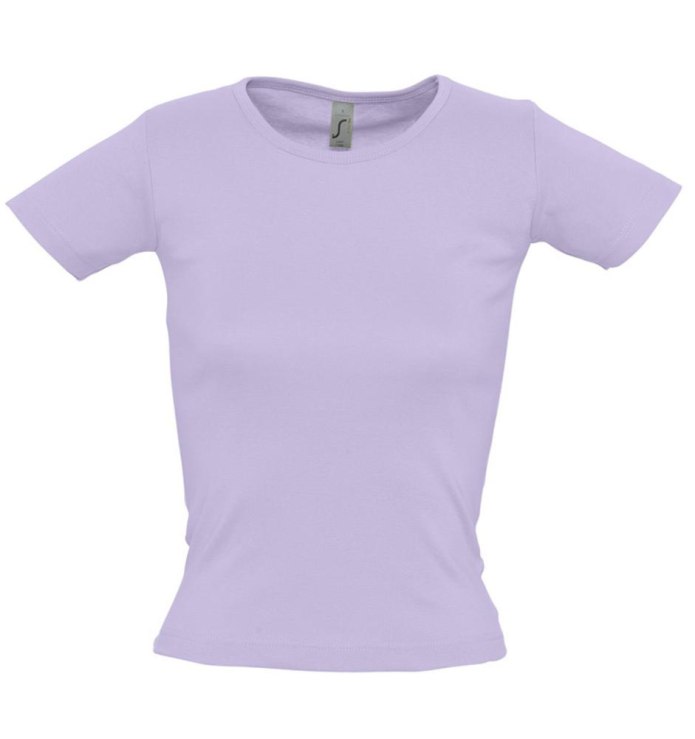 Фиолетовая футболка оверсайз