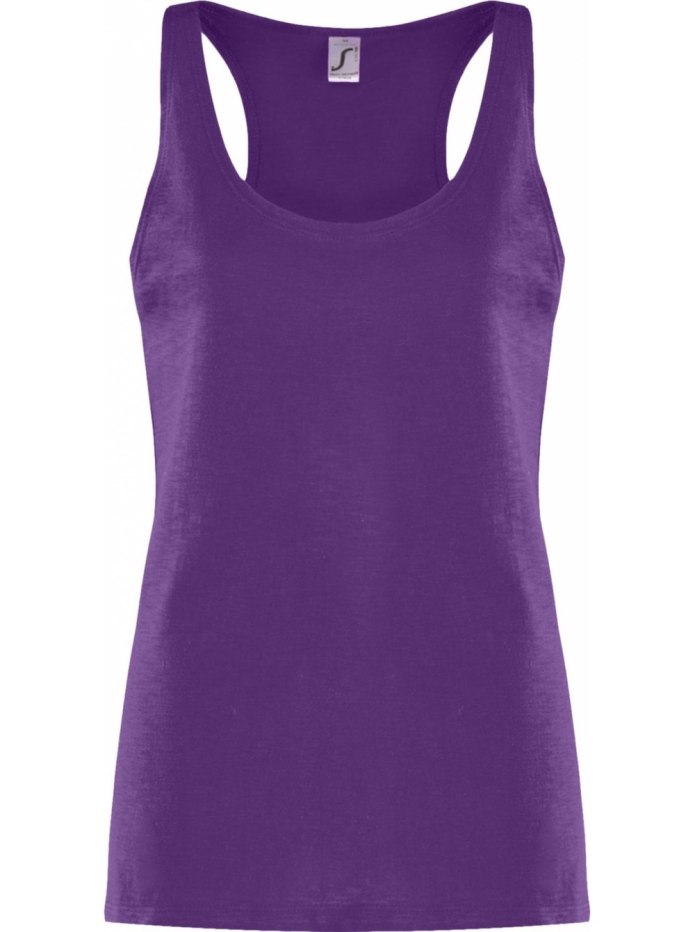 Фиолетовая футболка женская