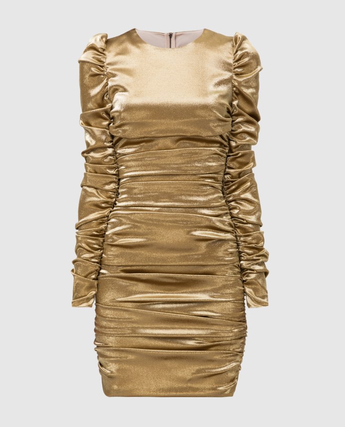 Вечернее платье черное с золотом