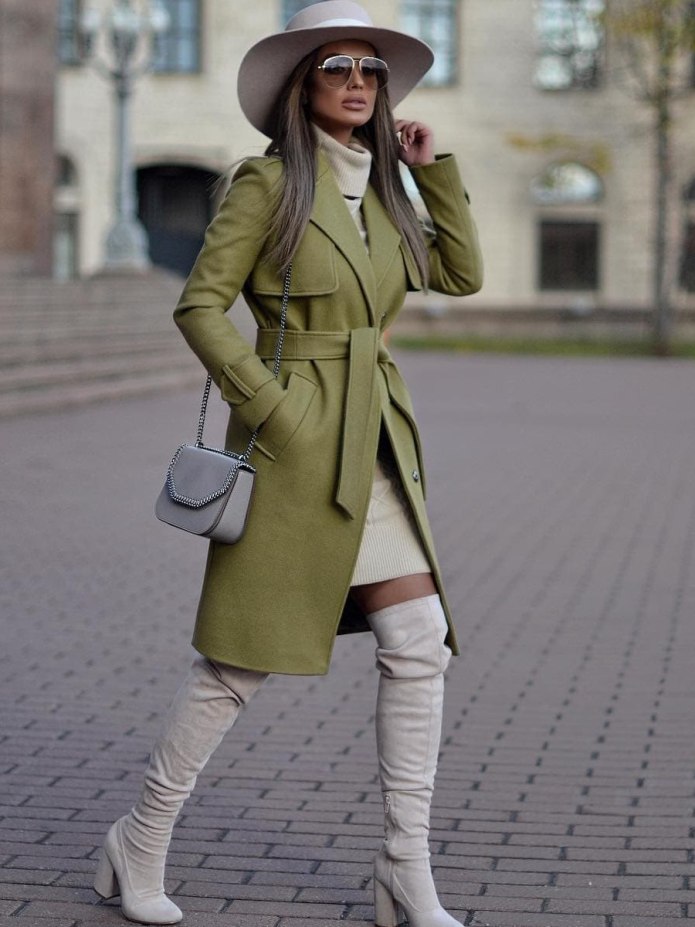 Модные пальто