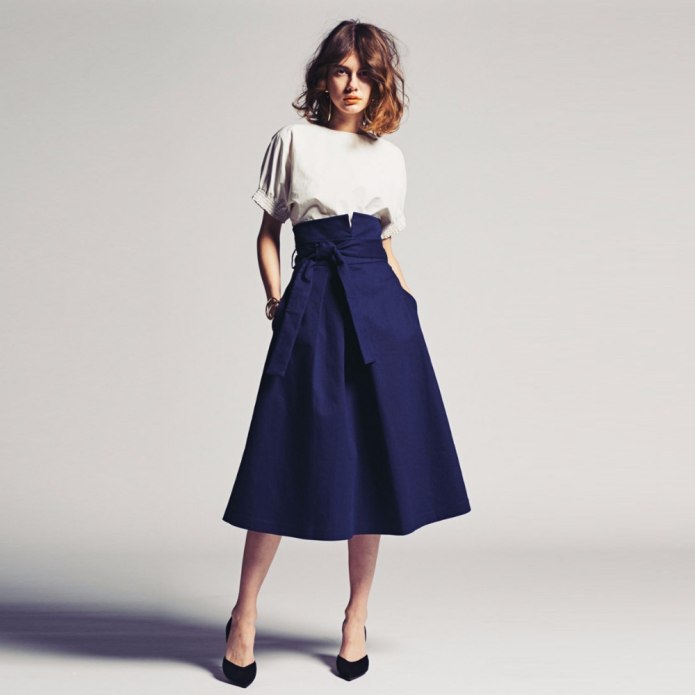 Юбка КС завышенной талией