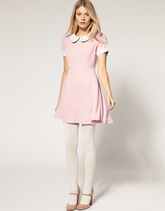 Платья бэби долл 60е