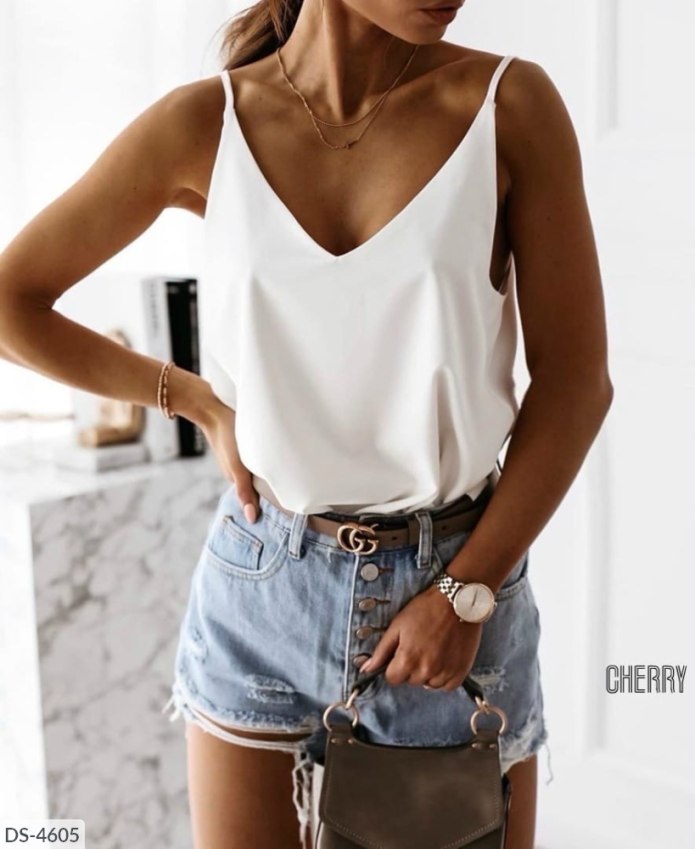 Маечка на бретельках