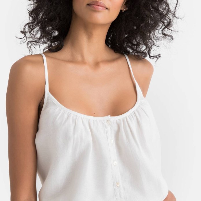 Белые блузки la Redoute