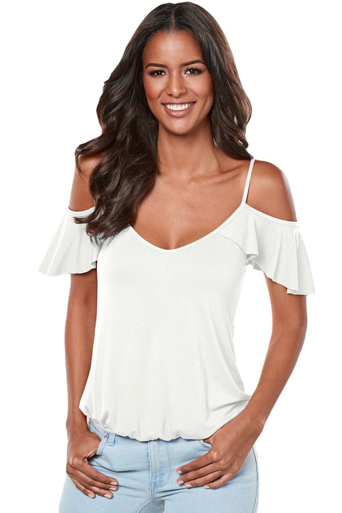 Блузка на бретельках