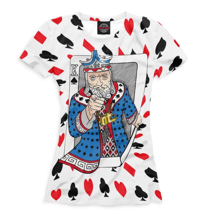 Футболка с картой России