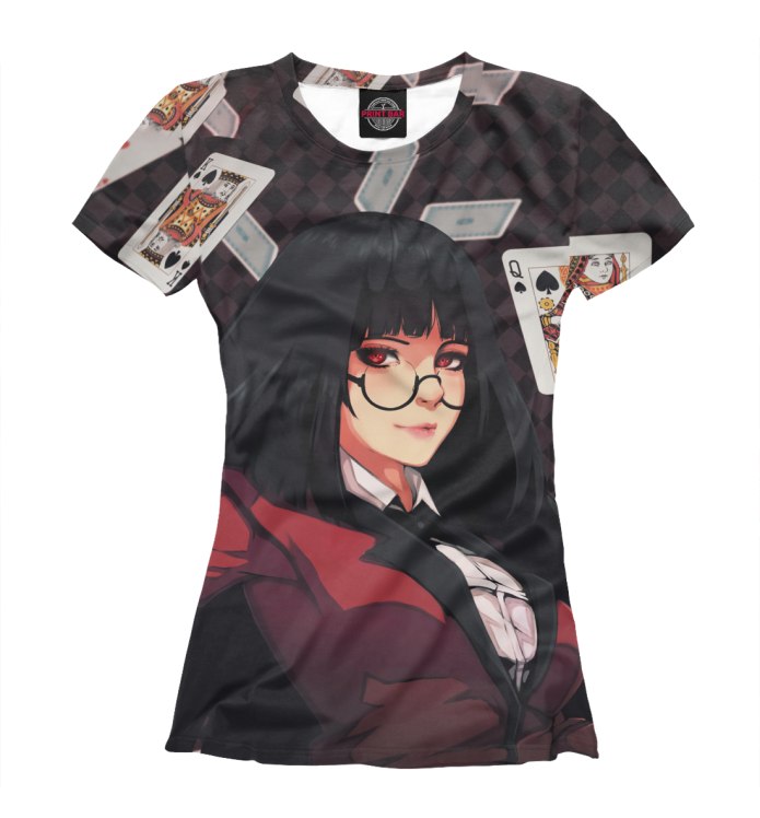 Футболка с принтом карты