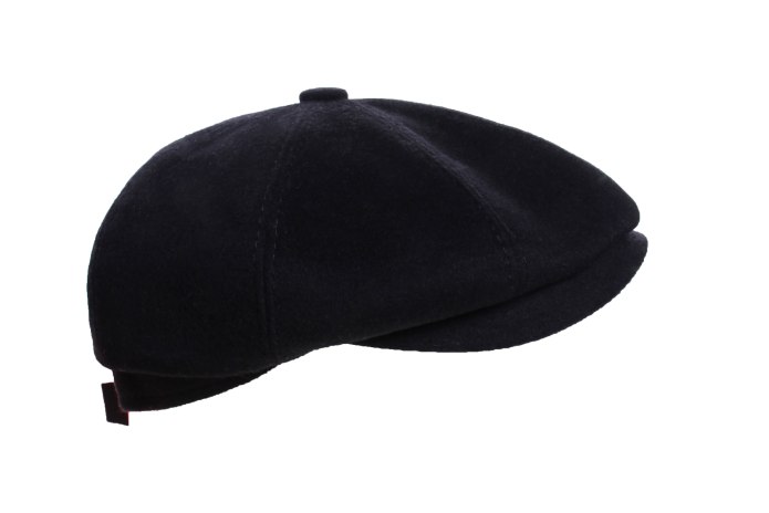 Черная кепка восьмиклинка «Denkor