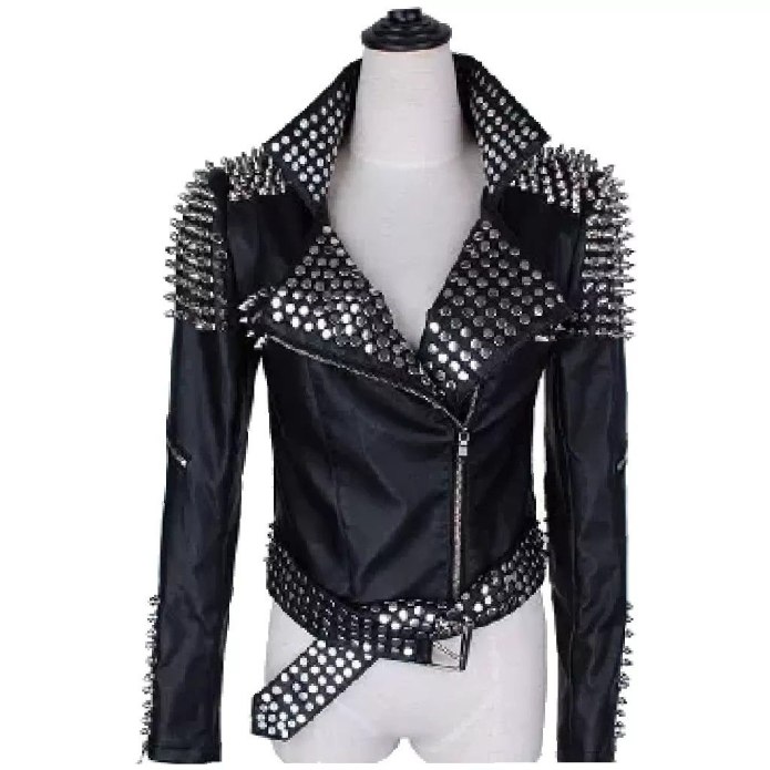 Black Rivet куртка кожаная