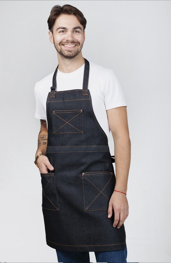 Сиреневый фартук