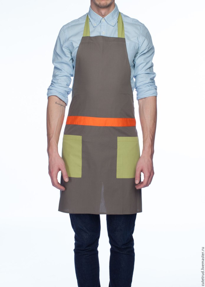 Фартук чёрный