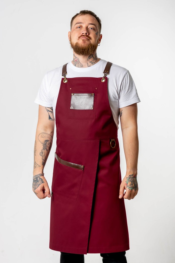 Фиолетовый фартук